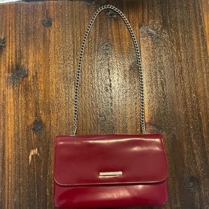 Vintage Red 90’s chain strap purse